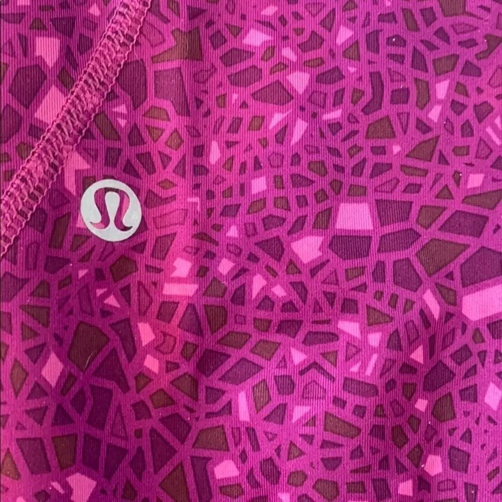 LULULEMON Run Inspire ‎ Paradise Geo Regal Plum 4